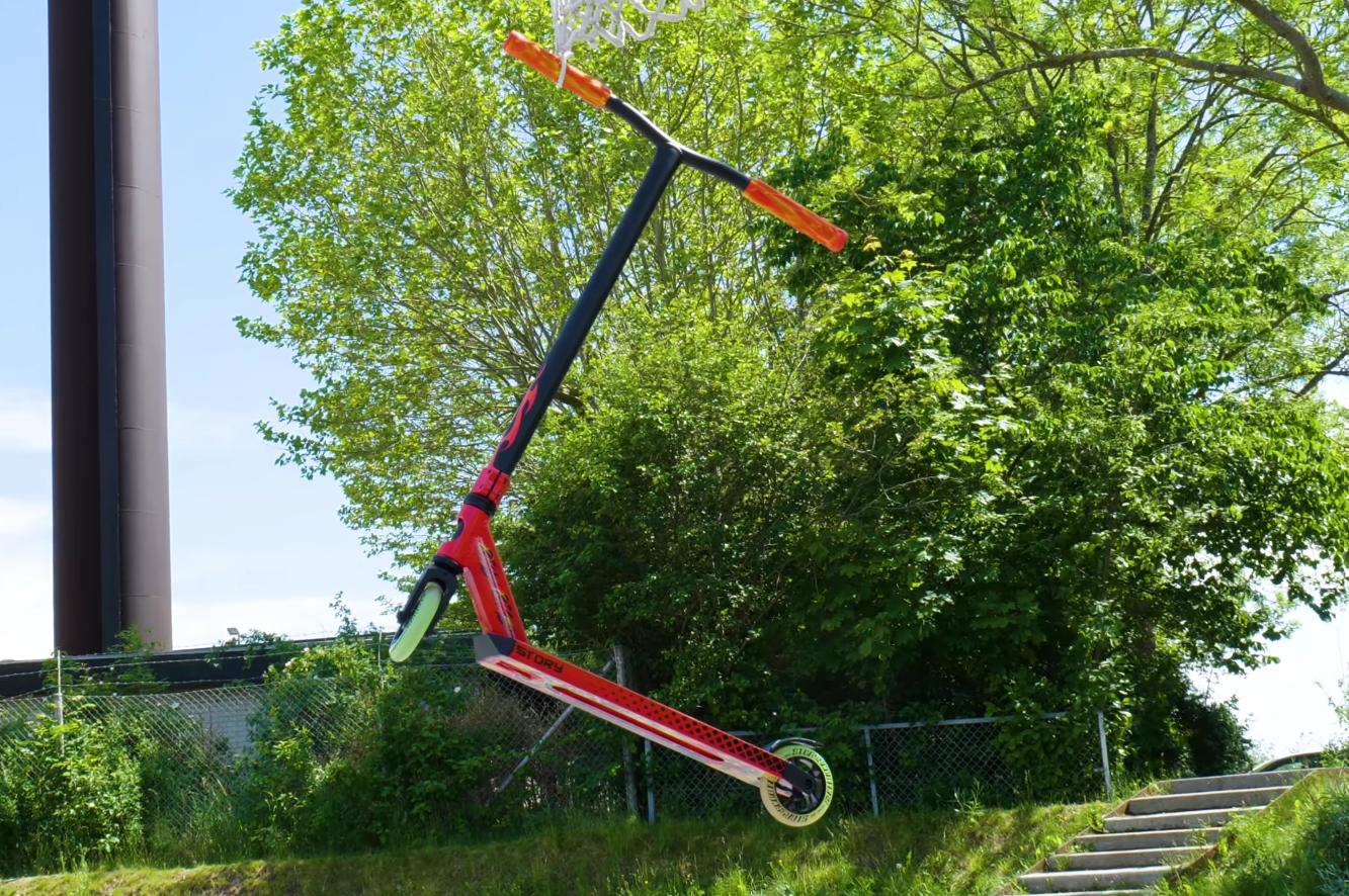 Story High Roller Air Trick Scooter testowana przez ridera