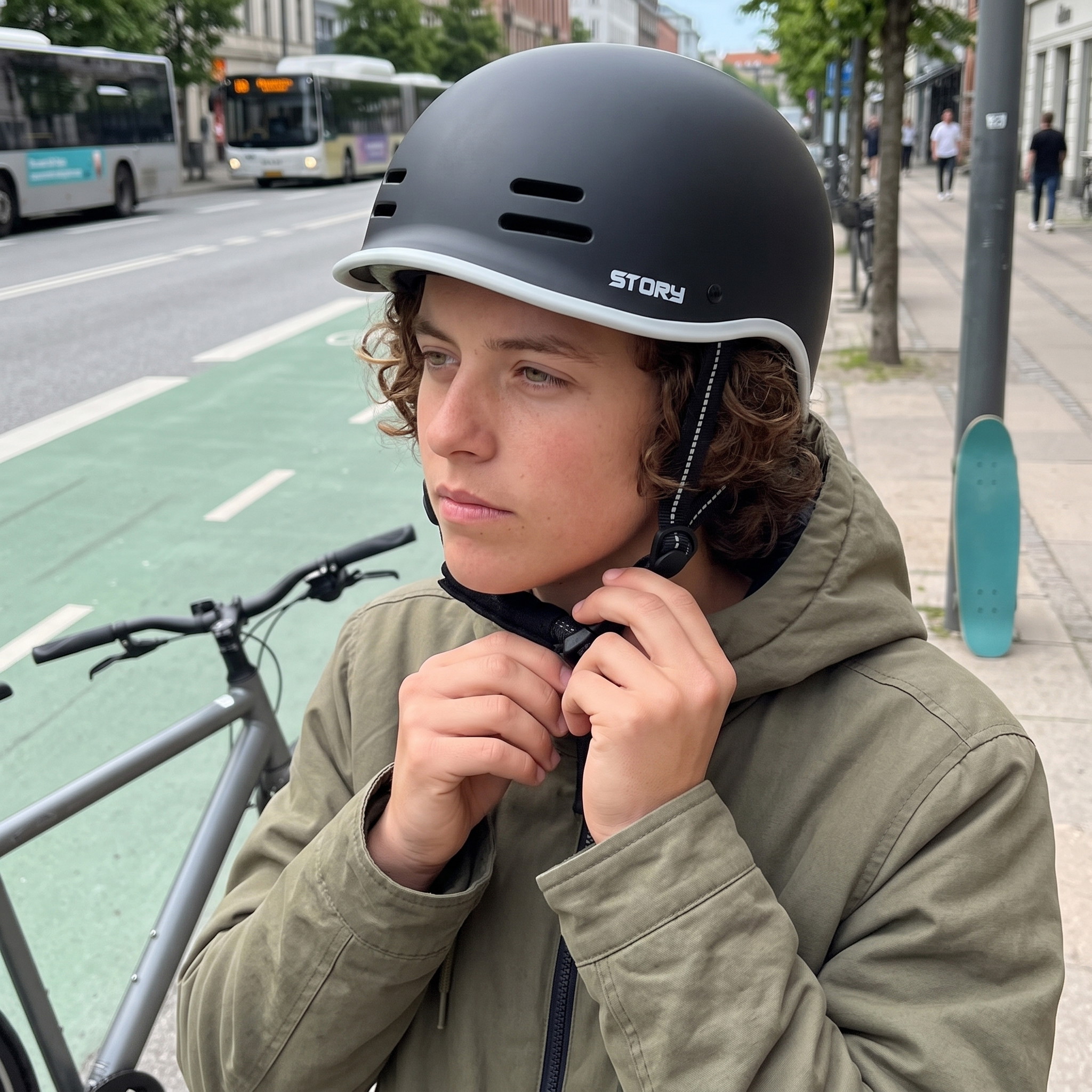 Kask certyfikowany Story Retro