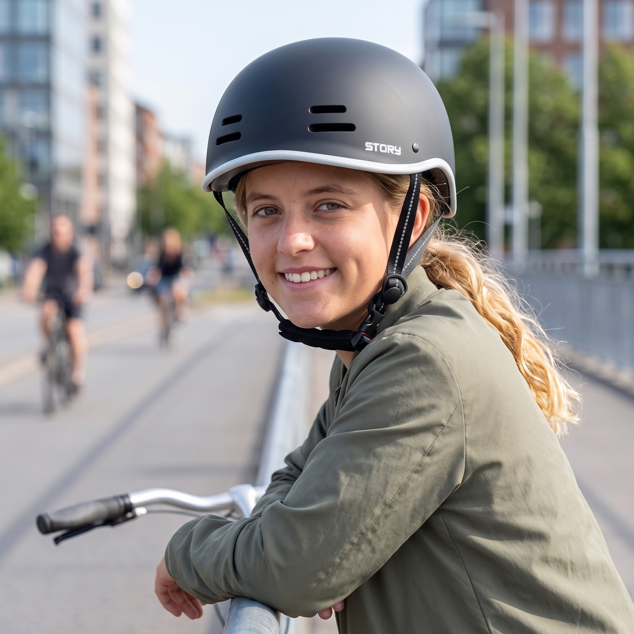 Kask certyfikowany Story Retro