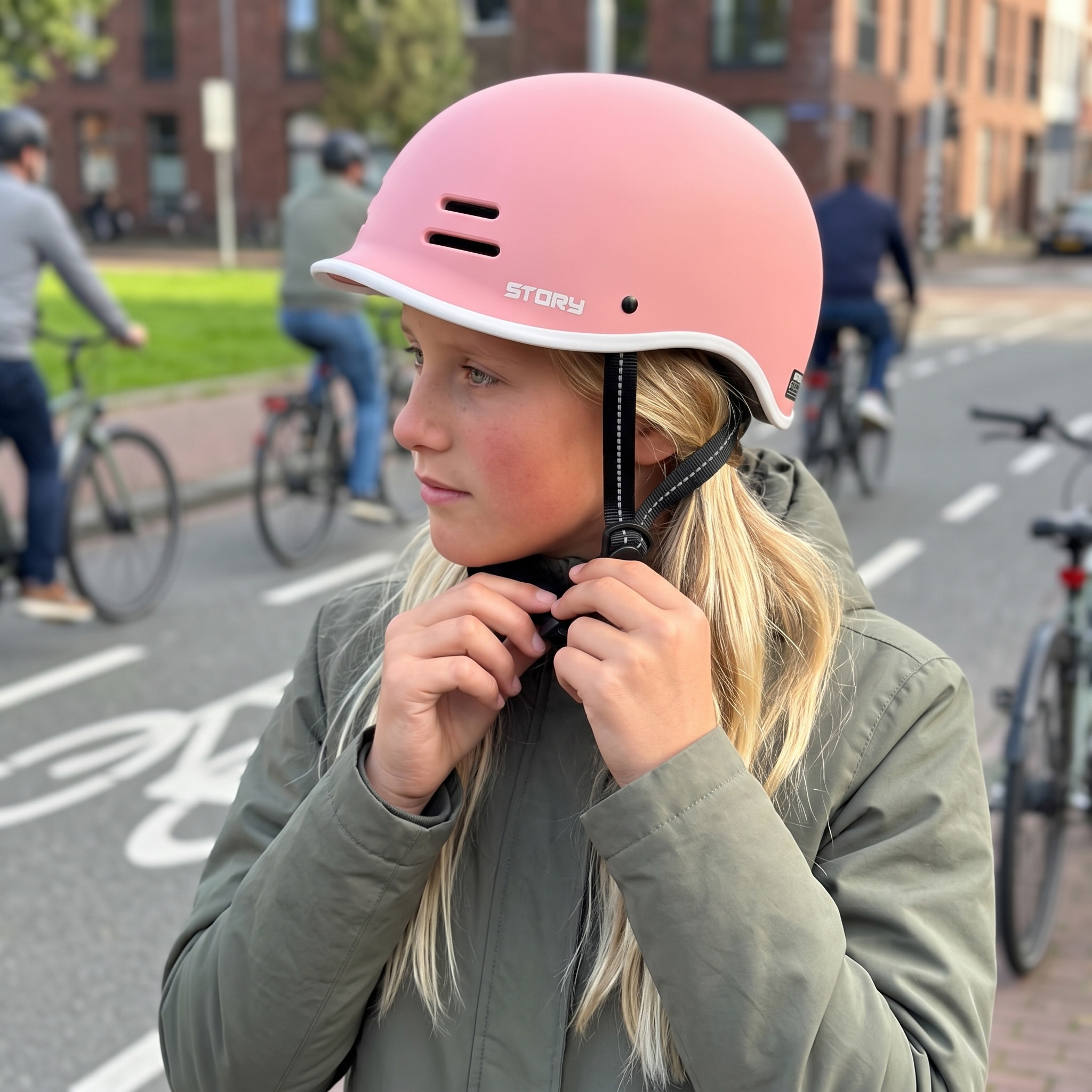 Kask certyfikowany Story Retro