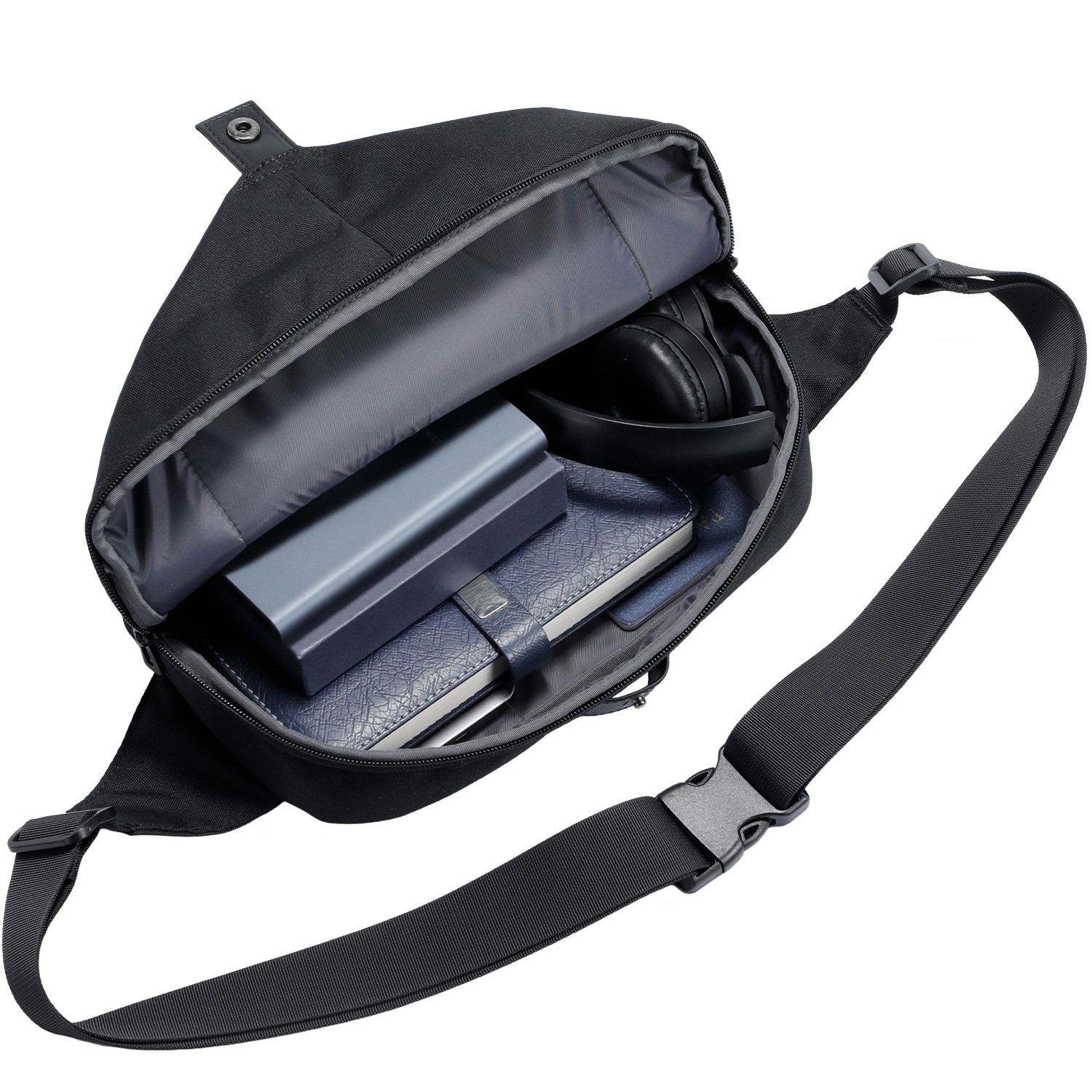 Annox Ecosmart Sling Bag – Wodoodporna torba z materiału z recyklingu na hulajnogę, deskorolkę i wrotki