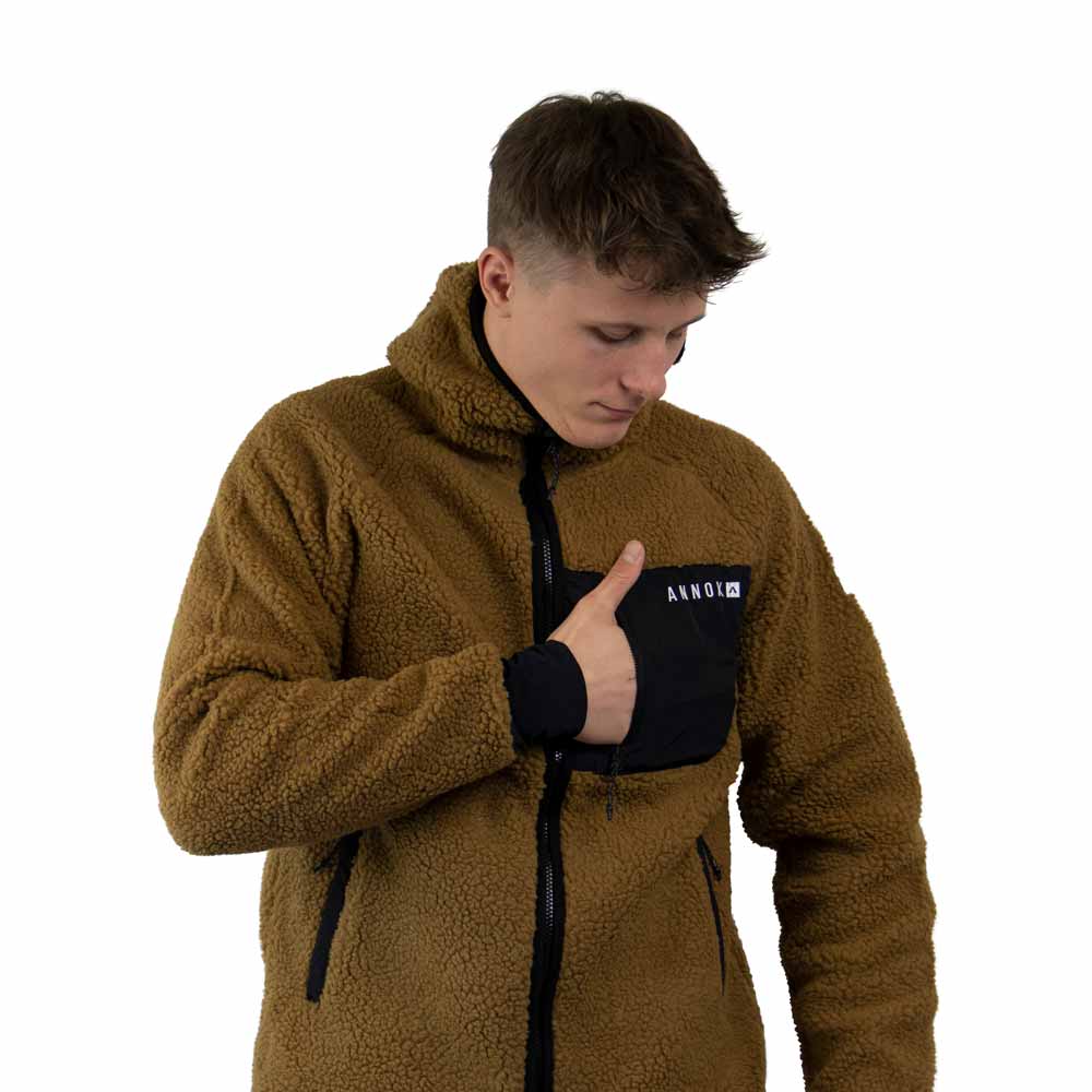 Kurtka z polarowego materiału Annox Summit Hoodie