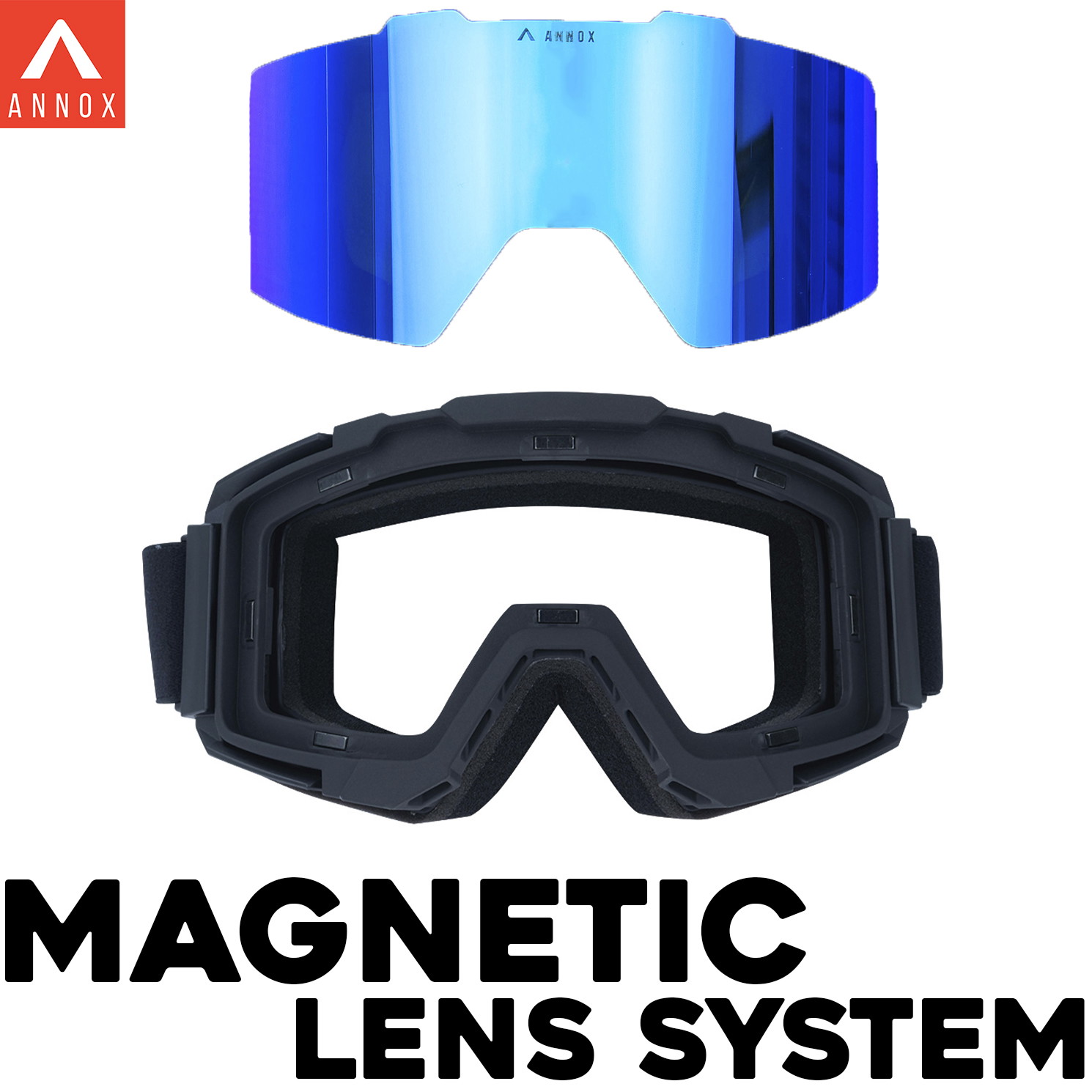 Okulary narciarskie/snowboardowe Annox Team