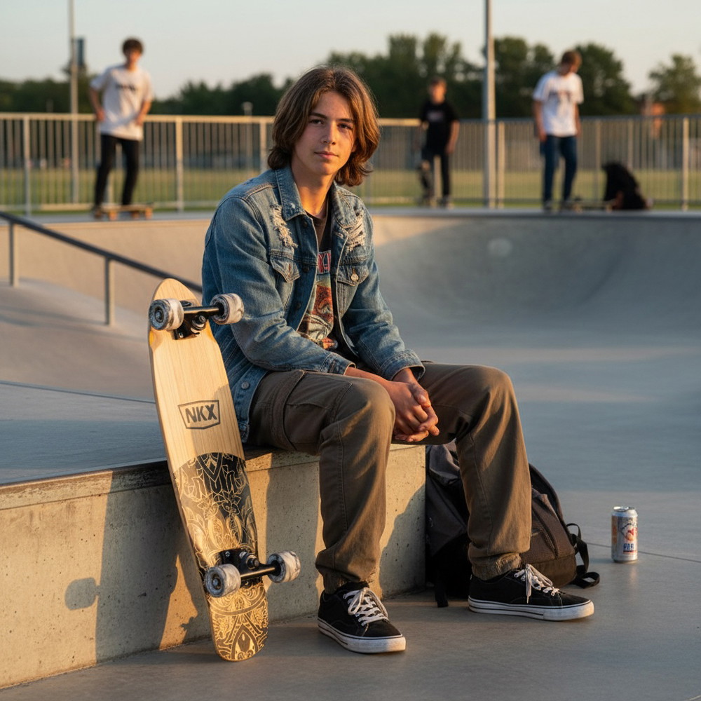 Seria NKX Classic Mini Cruiser Skateboard
