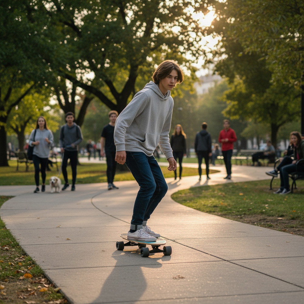 Seria NKX Classic Mini Cruiser Skateboard