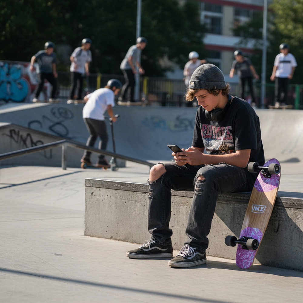 Seria NKX Classic Mini Cruiser Skateboard
