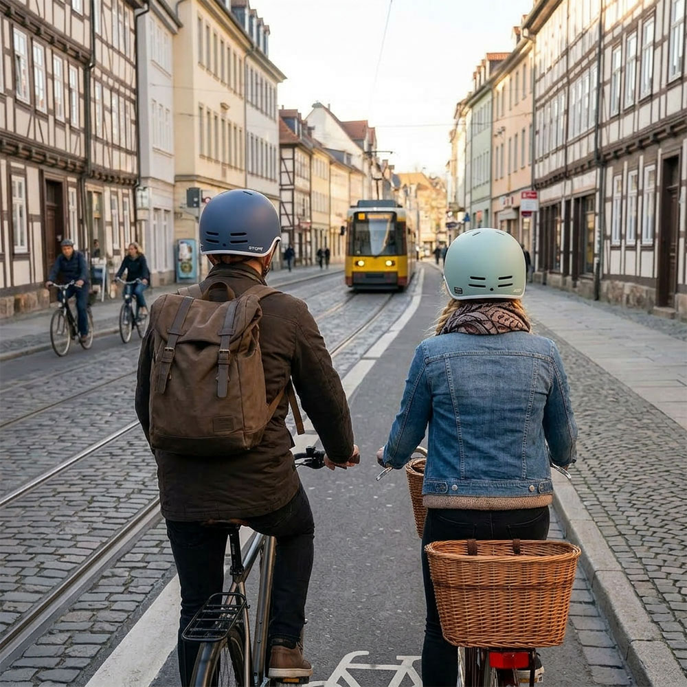 Kask certyfikowany Story Retro