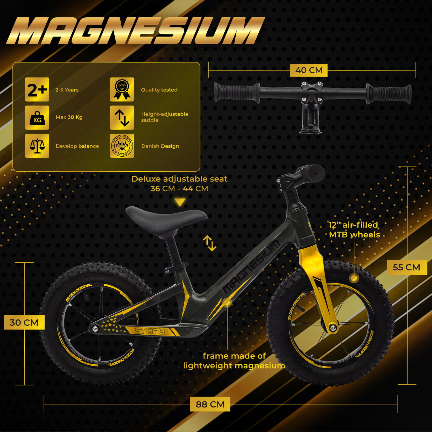 Story Magnesium Rower Dla Uczących Się