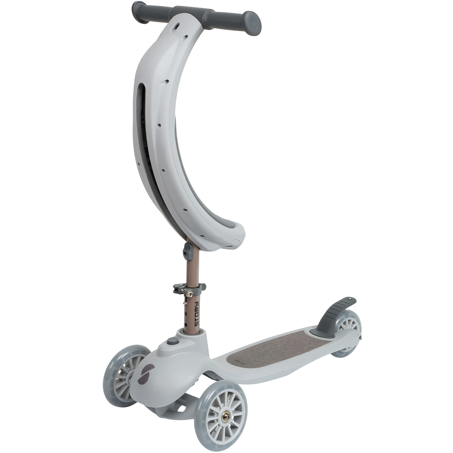 Story 4IN1 LED dziecięcy 3-kołowy trottinette