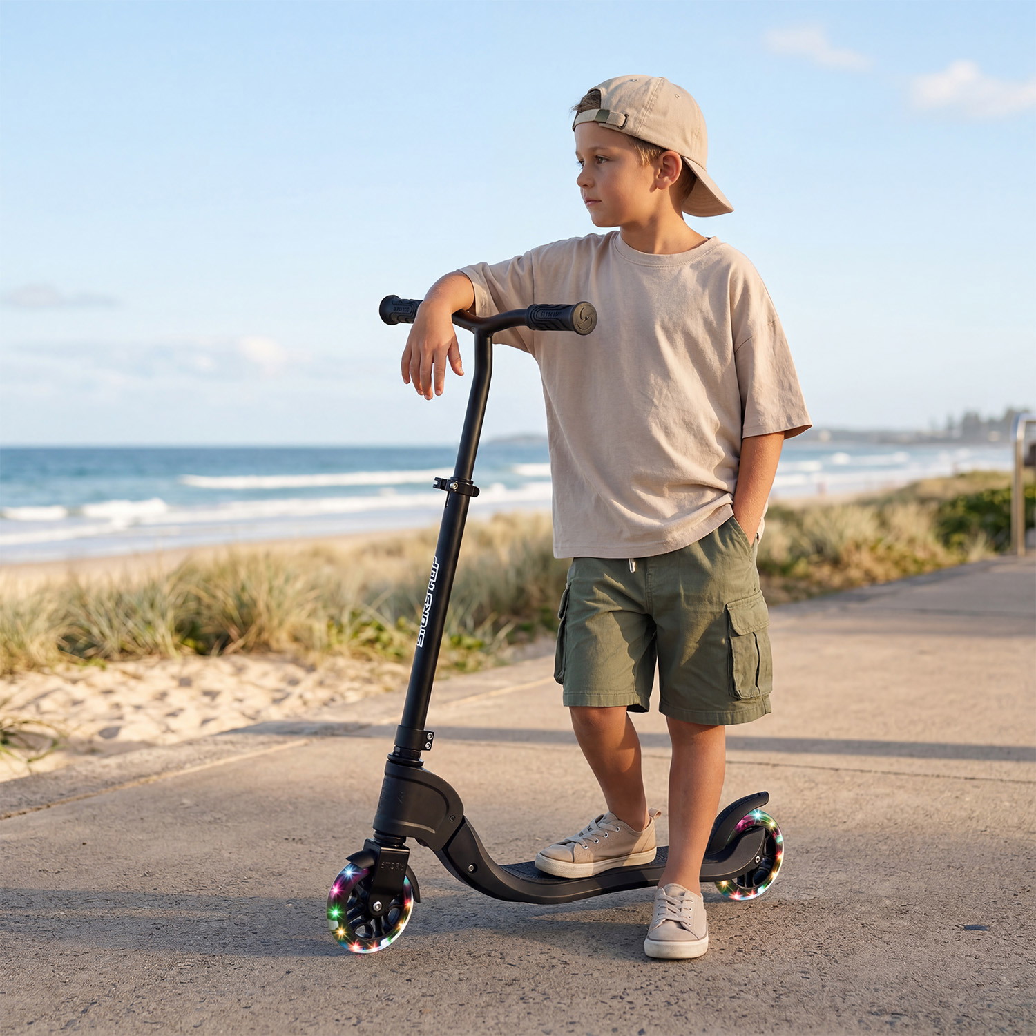 Story Flip Składany LED Trottinette
