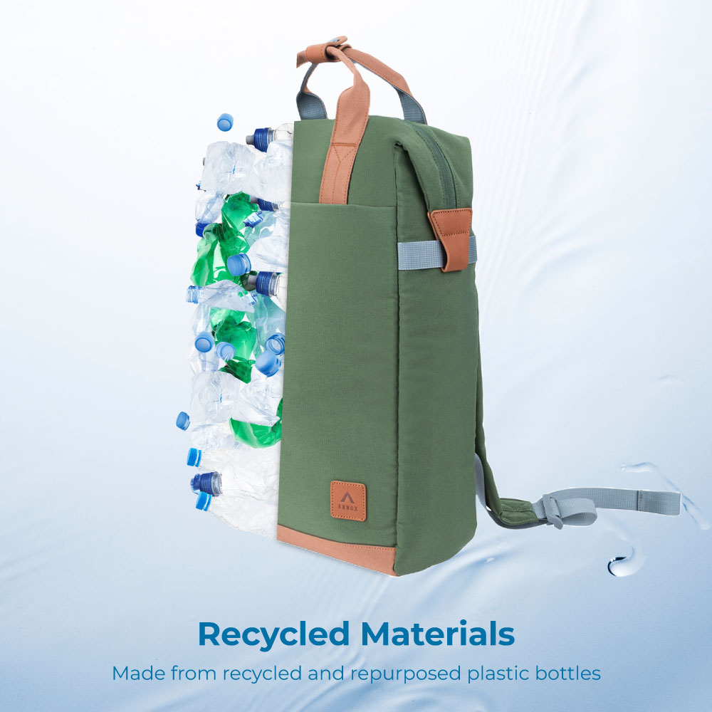 Plecak Annox Follow Your Passion – Plecak odporny na wodę wykonany z materiałów z recyklingu