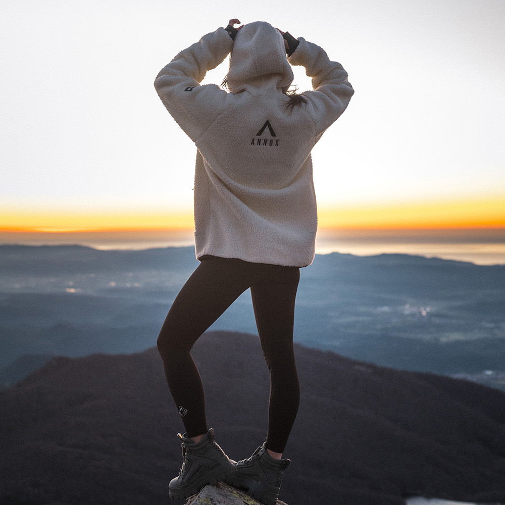 Kurtka z polarowego materiału Annox Summit Hoodie