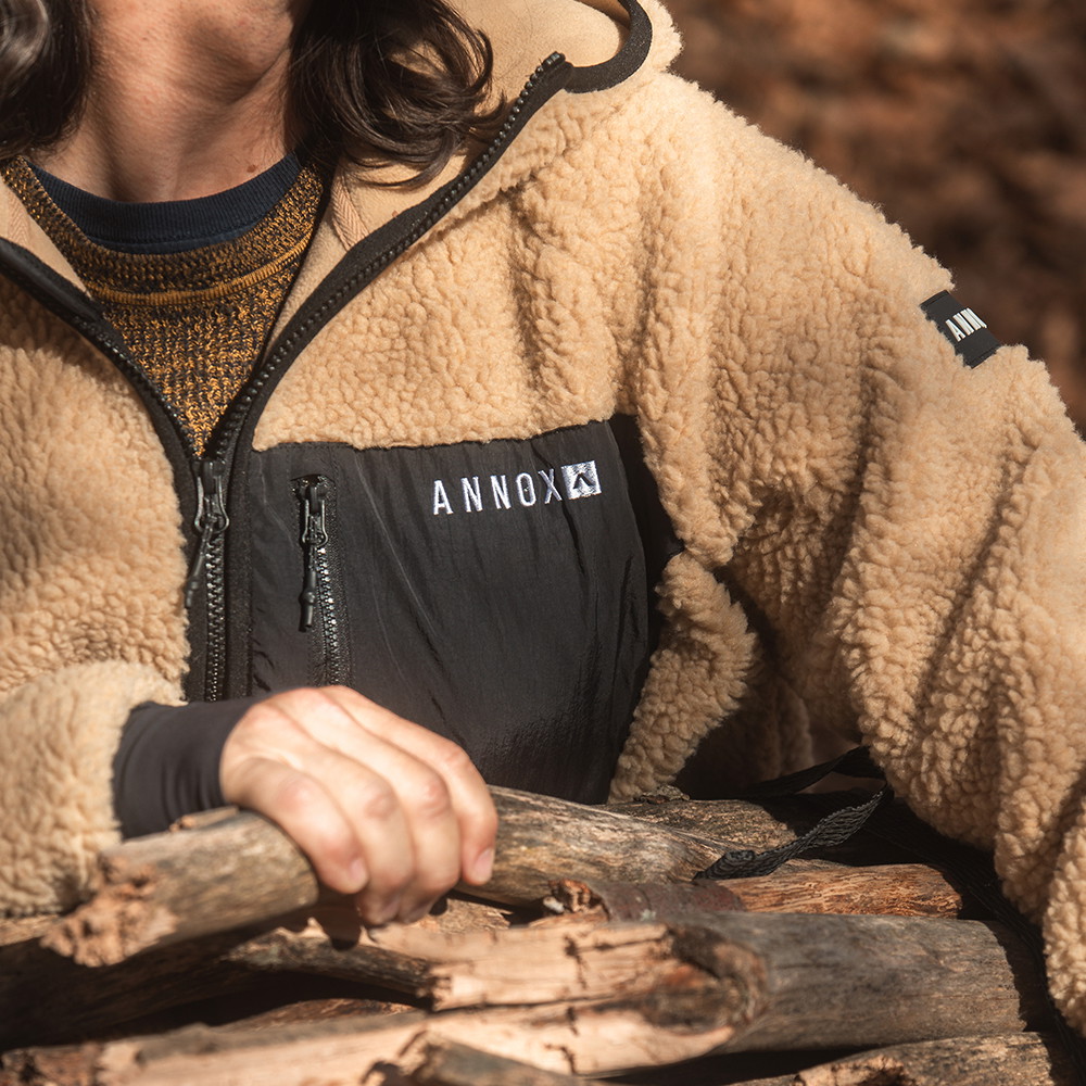 Kurtka z polarowego materiału Annox Summit Hoodie