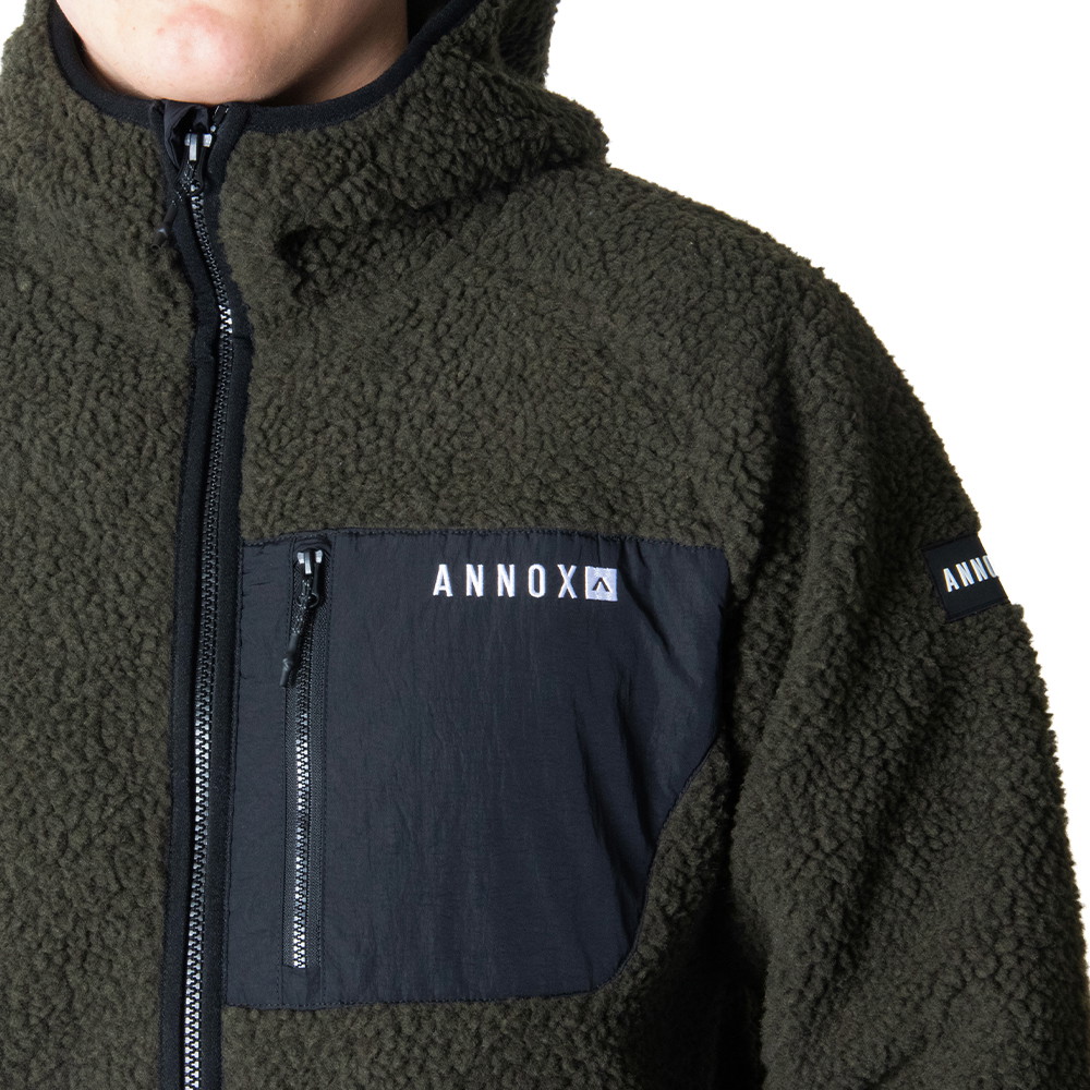 Kurtka z polarowego materiału Annox Summit Hoodie