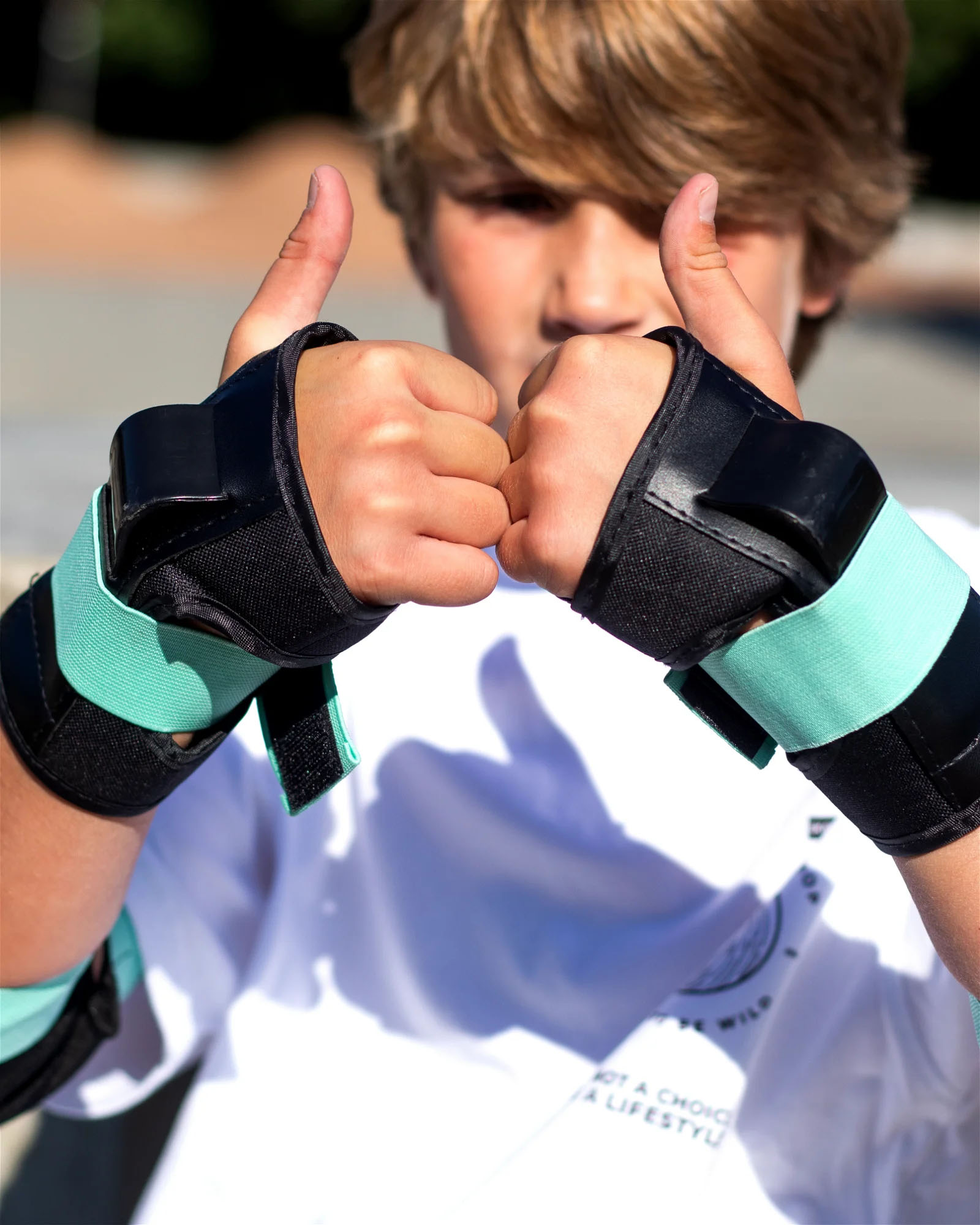 NKX Kids 3-Pack Pro Protective Gear - Nakolanniki, łokietniki i ochraniacze nadgarstków