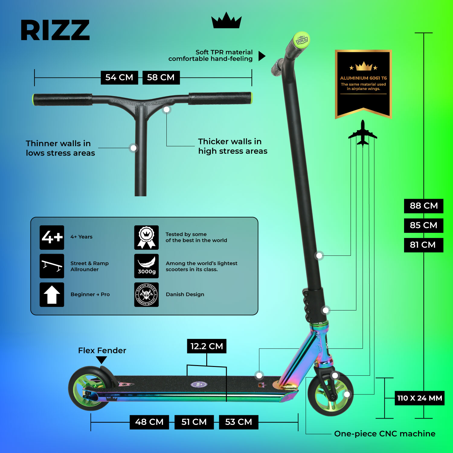 NKD RIZZ Freestyle Roller