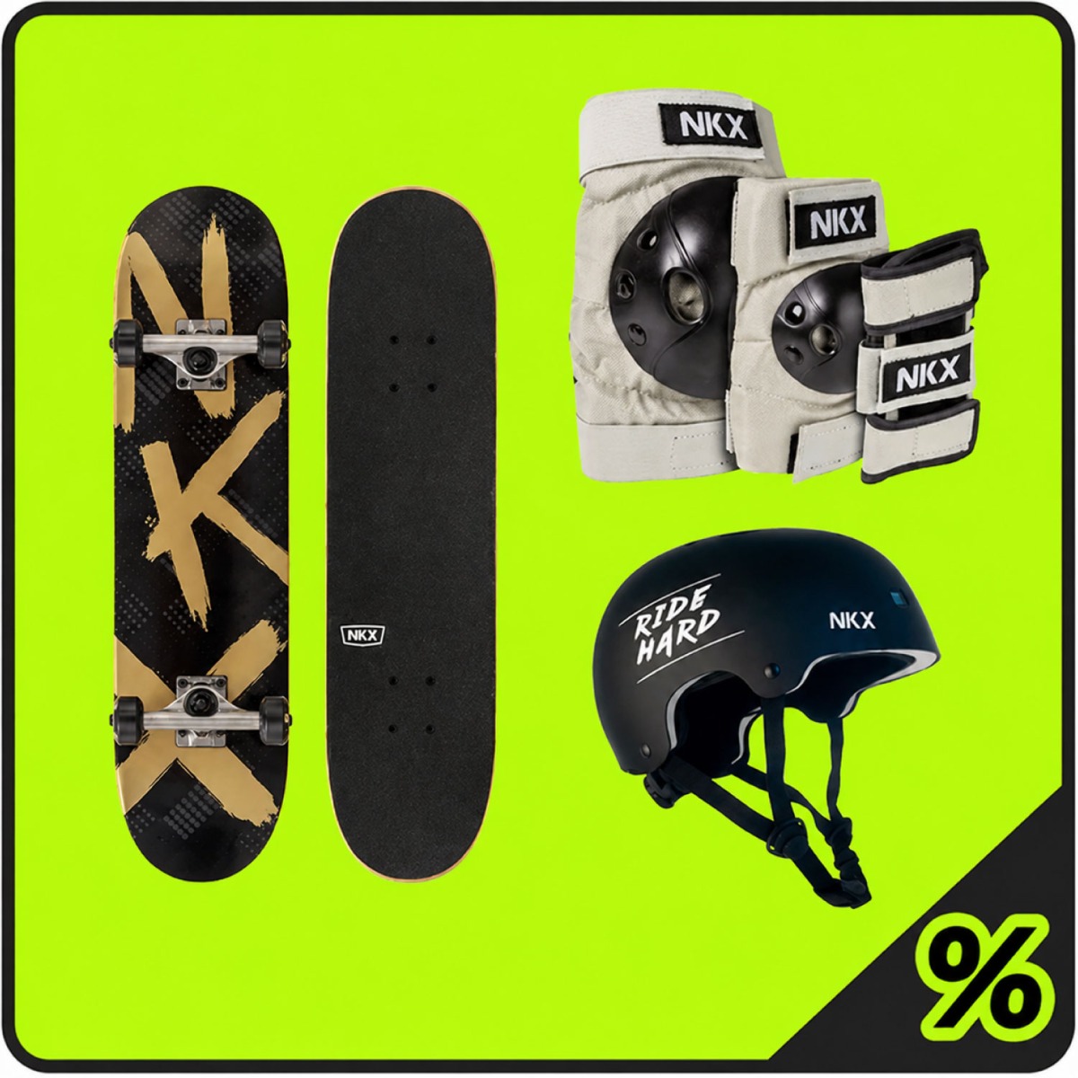 20% Dodatkowa Zniżka Pakiet Skateboardowy Dla Dzieci 4-8 Lat
