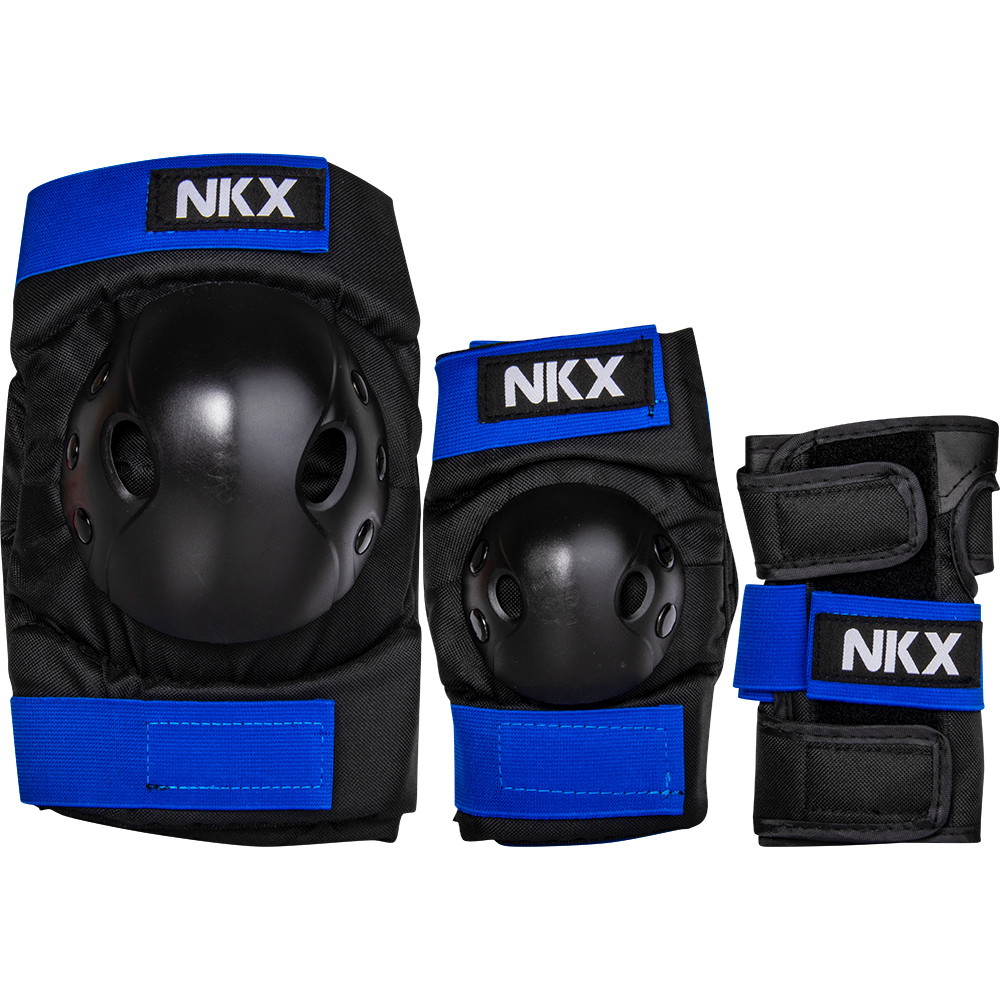 NKX Kids 3-Pack Pro Protective Gear - Nakolanniki, łokietniki i ochraniacze nadgarstków
