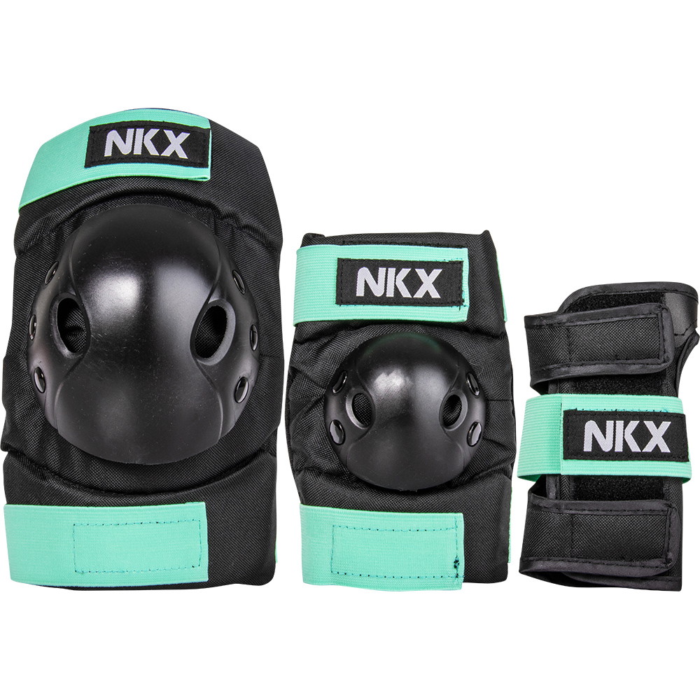 NKX Kids 3-Pack Pro Protective Gear - Nakolanniki, łokietniki i ochraniacze nadgarstków