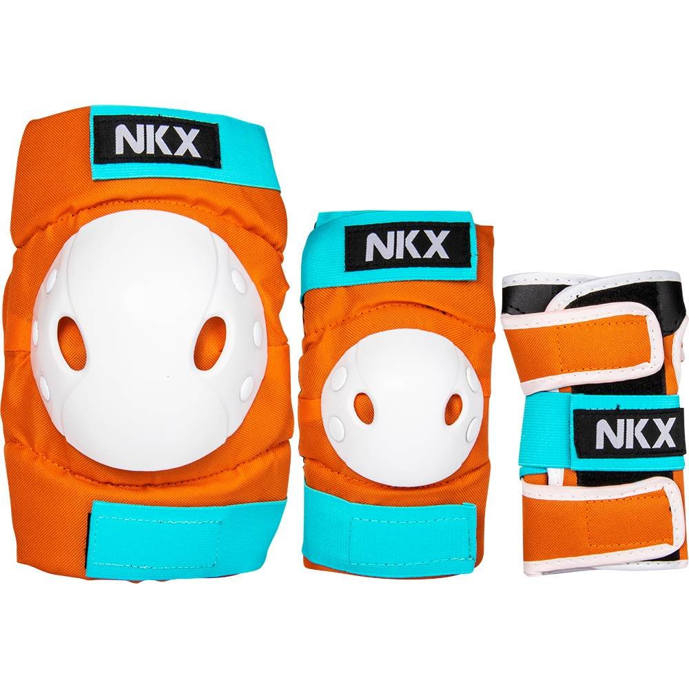 NKX Kids 3-Pack Pro Protective Gear - Nakolanniki, łokietniki i ochraniacze nadgarstków