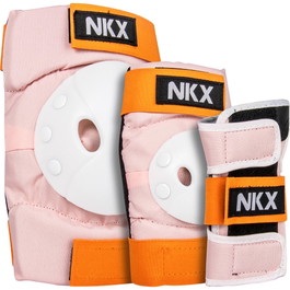 NKX Kids 3-Pack Pro Protective Gear - Nakolanniki, łokietniki i ochraniacze nadgarstków