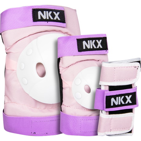 NKX Kids 3-Pack Pro Protective Gear - Nakolanniki, łokietniki i ochraniacze nadgarstków