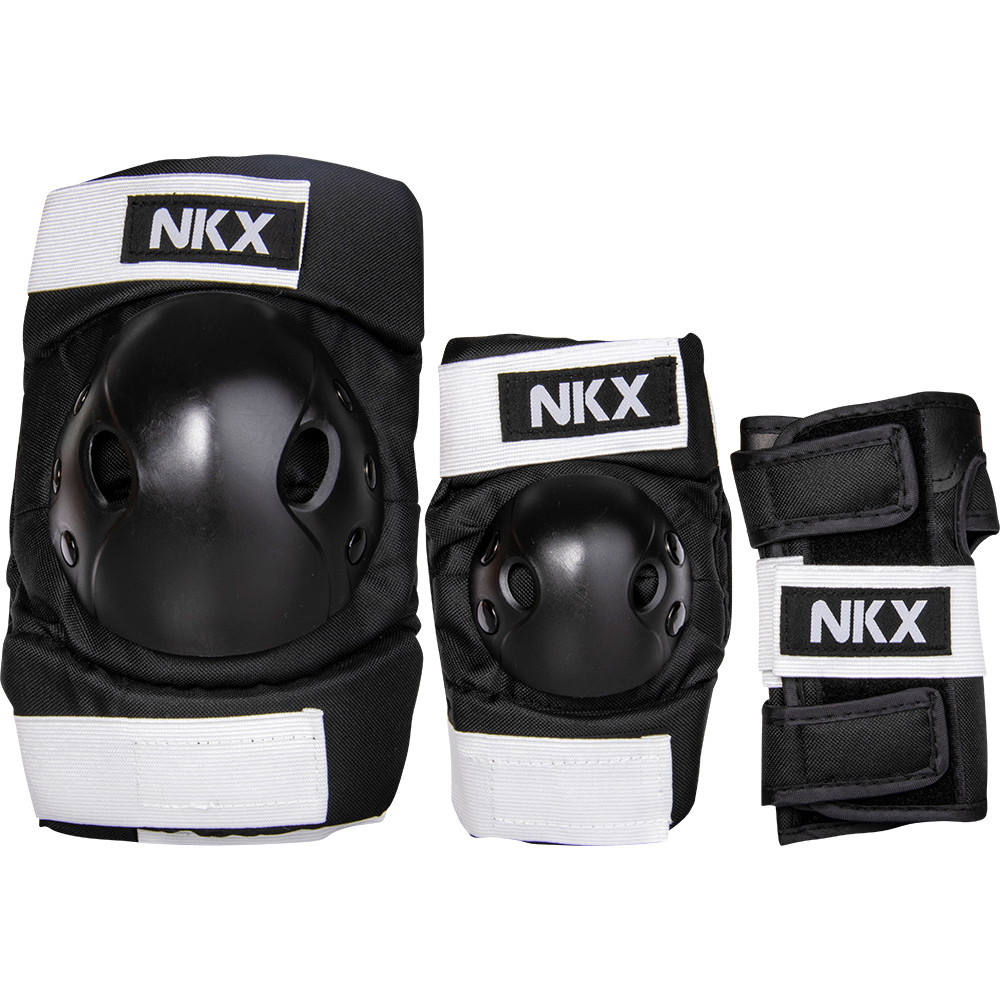 NKX Kids 3-Pack Pro Protective Gear - Nakolanniki, łokietniki i ochraniacze nadgarstków