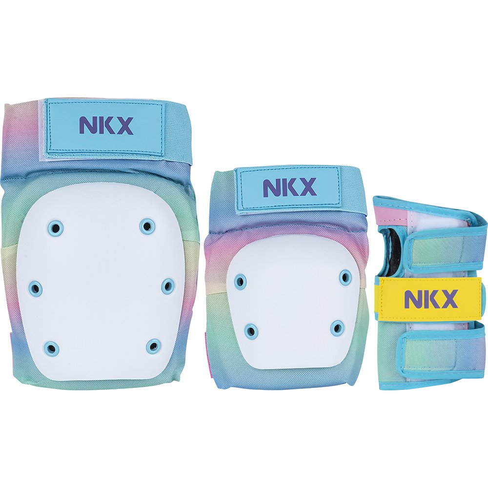 NKX 3-Pack Pro Ochronne Akcesoria - Nakolanniki, Ochrony Łokci i Ochrony Nadgarstków