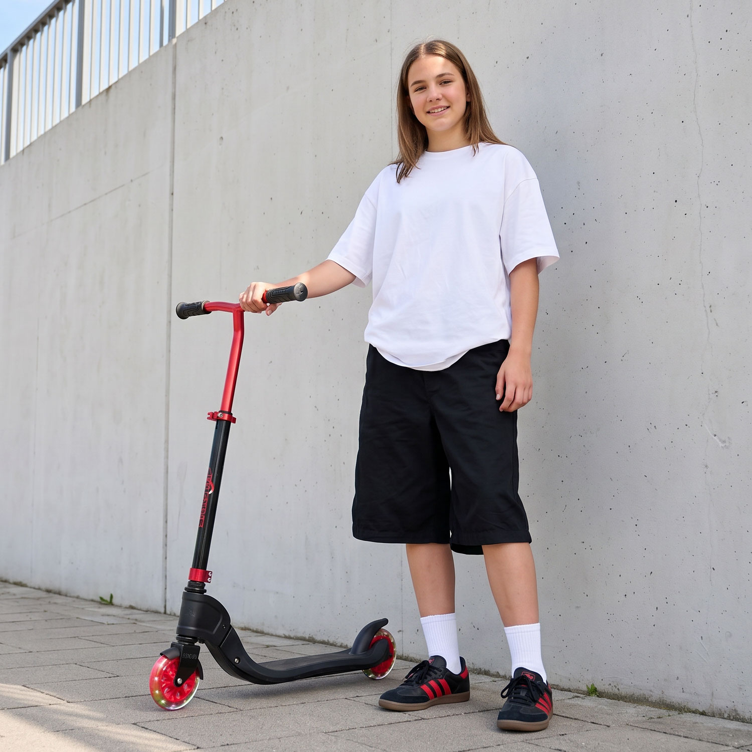 Story Flip Składany LED Trottinette