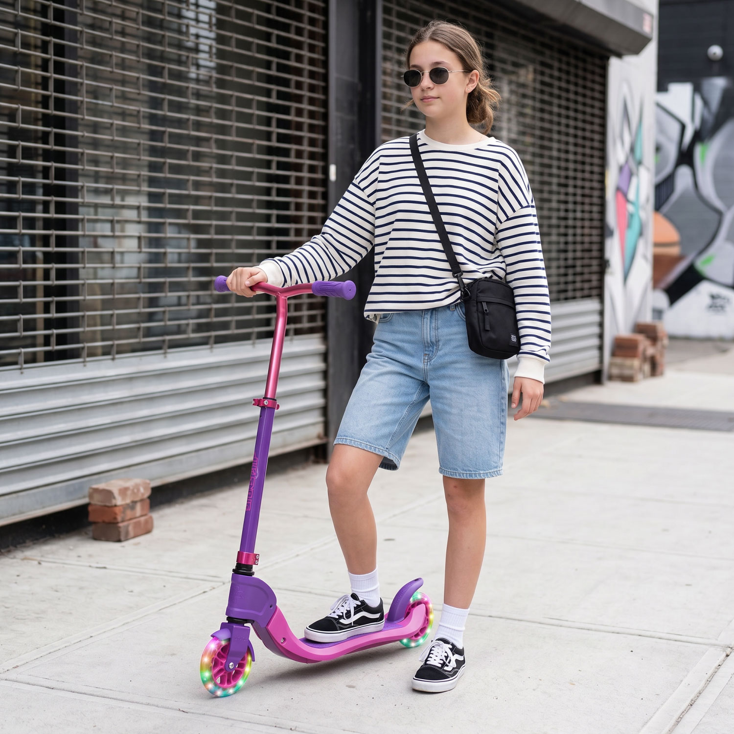 Story Flip Składany LED Trottinette