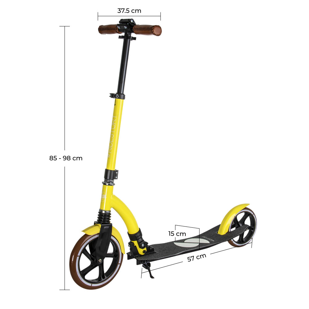Story Retro Ride Składany Trottinette do Codziennego Użytku