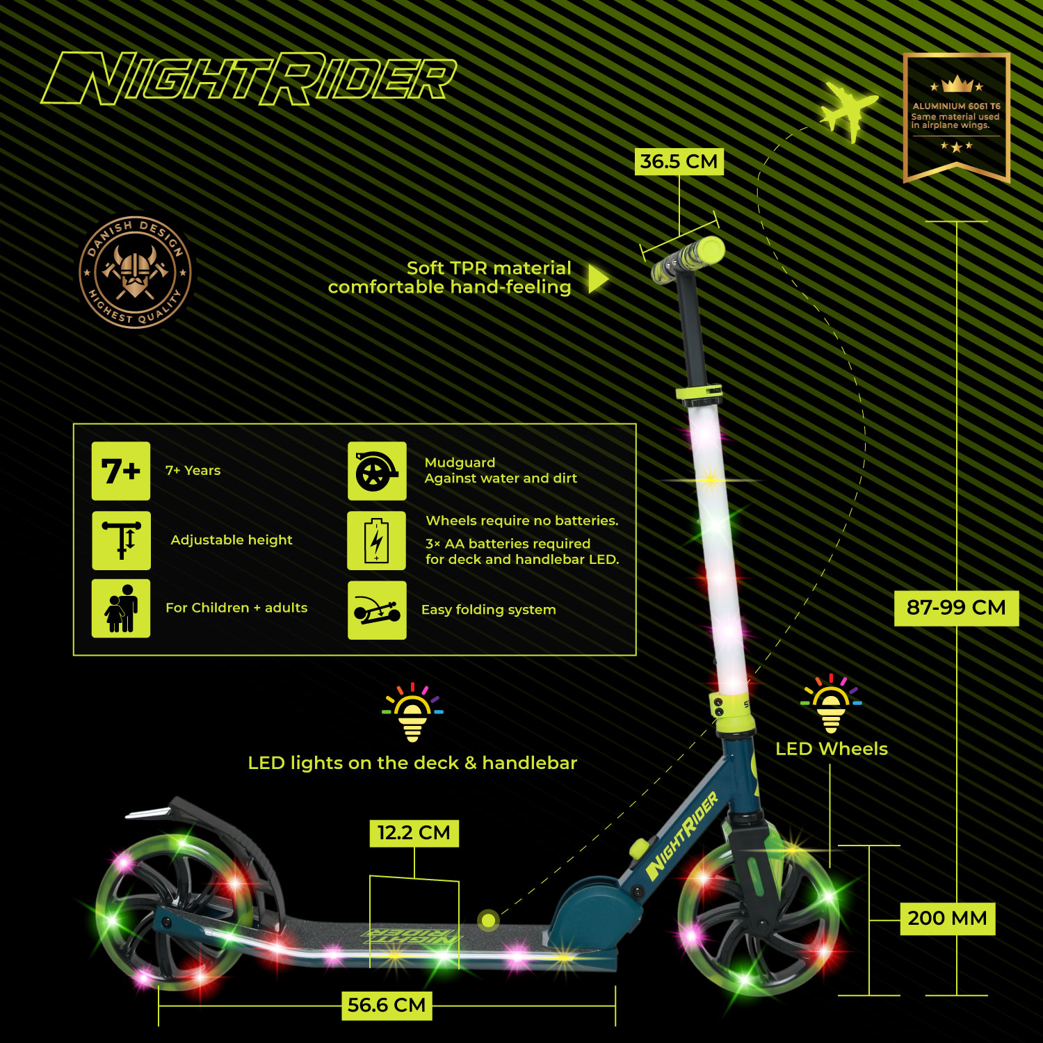 Hulajnoga Story NightRider Transportowa