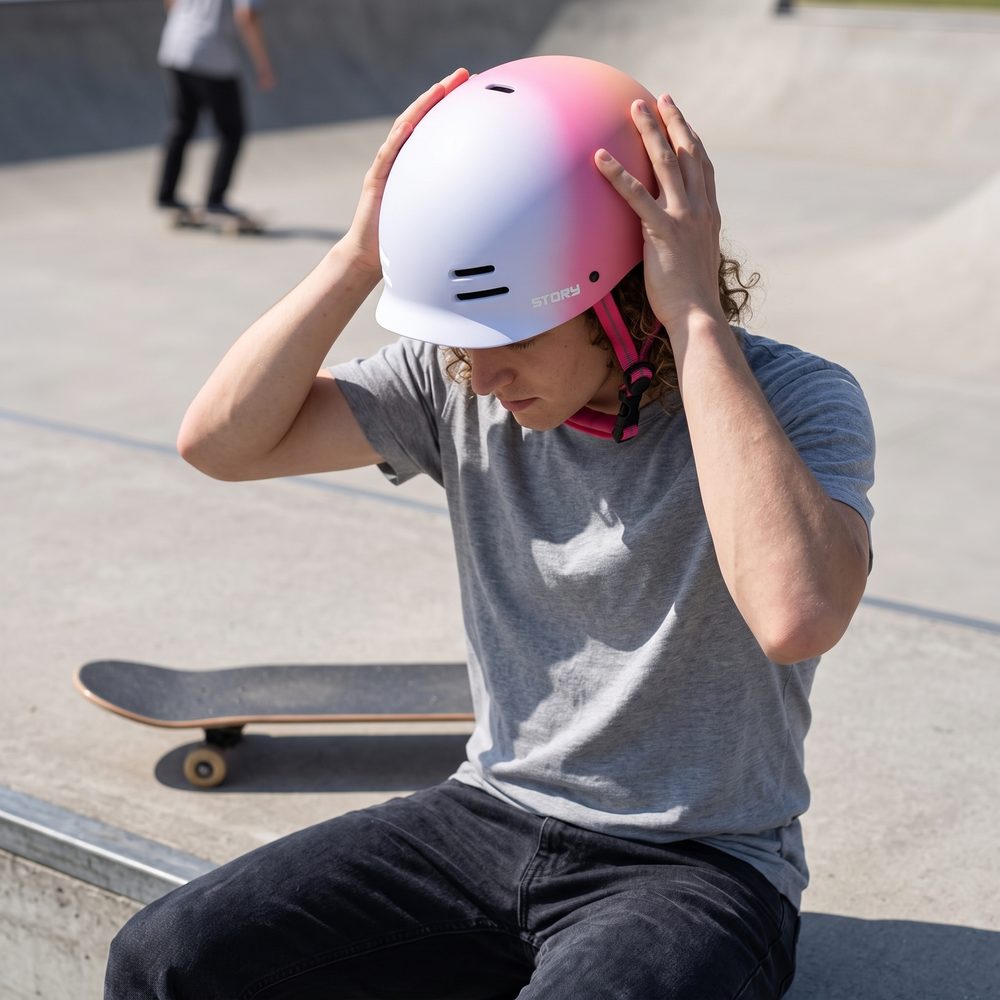 Kask certyfikowany Story Retro