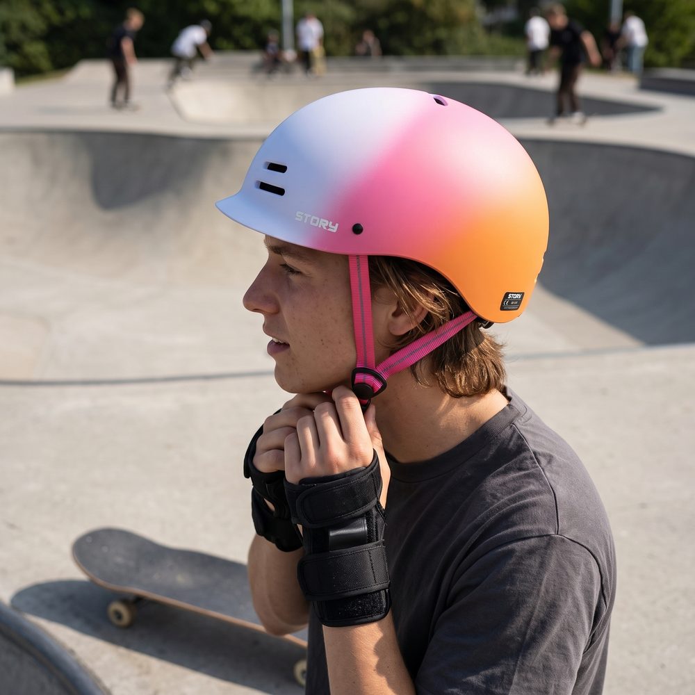 Kask certyfikowany Story Retro