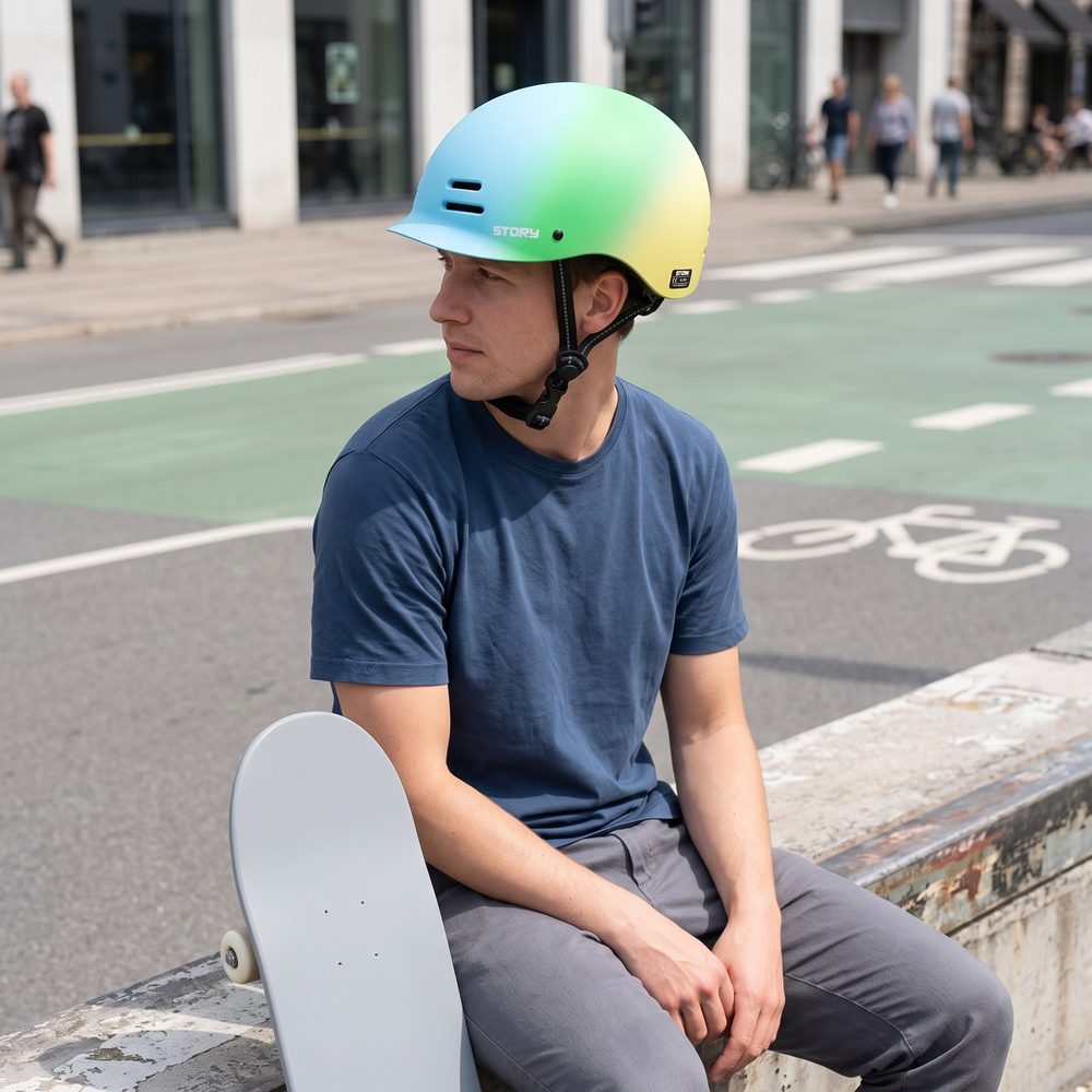 Kask certyfikowany Story Retro
