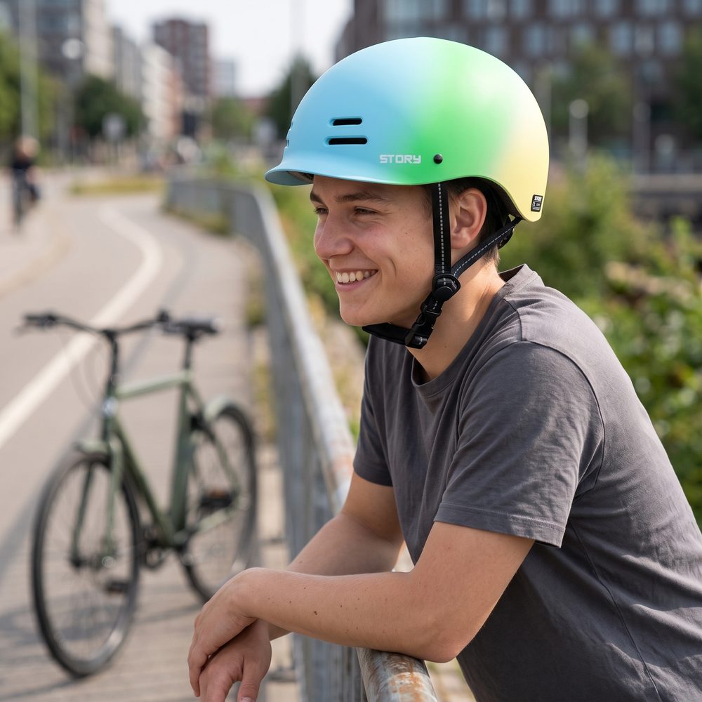 Kask certyfikowany Story Retro